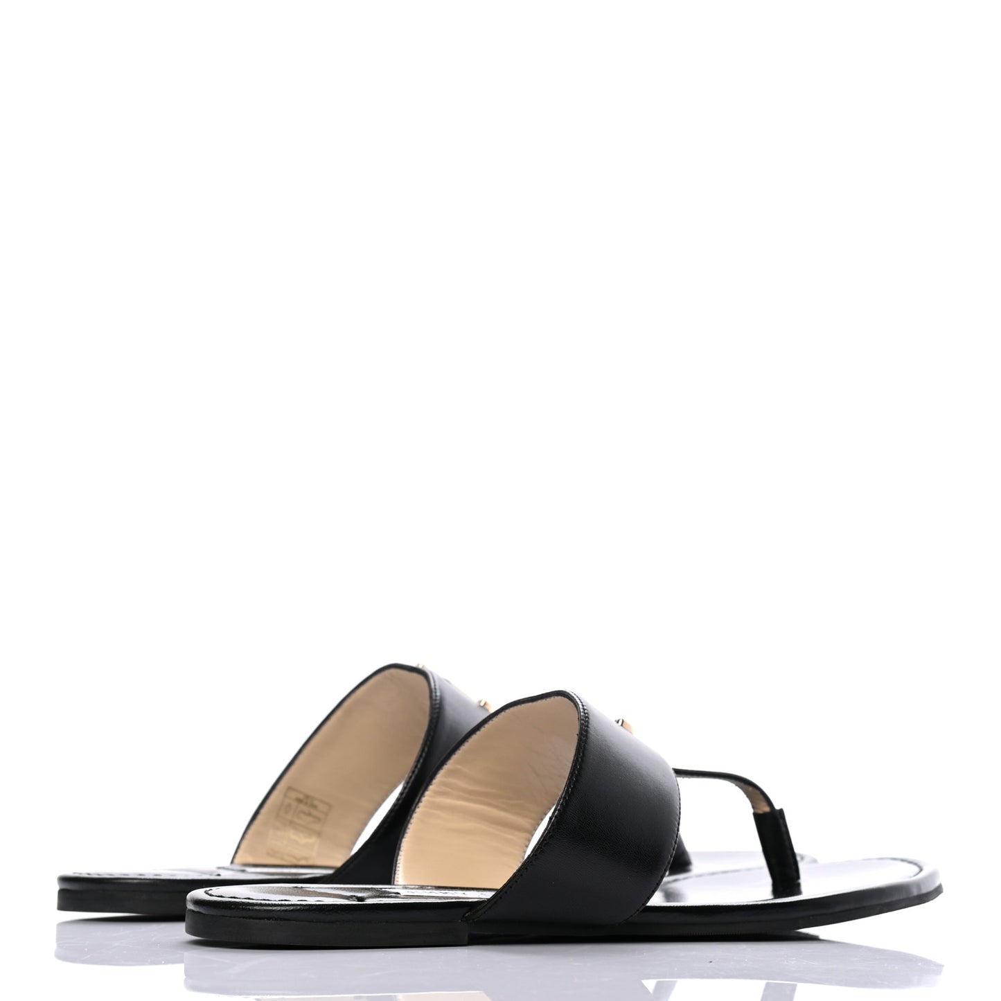 Kid JC Flat Sandals 39 Black