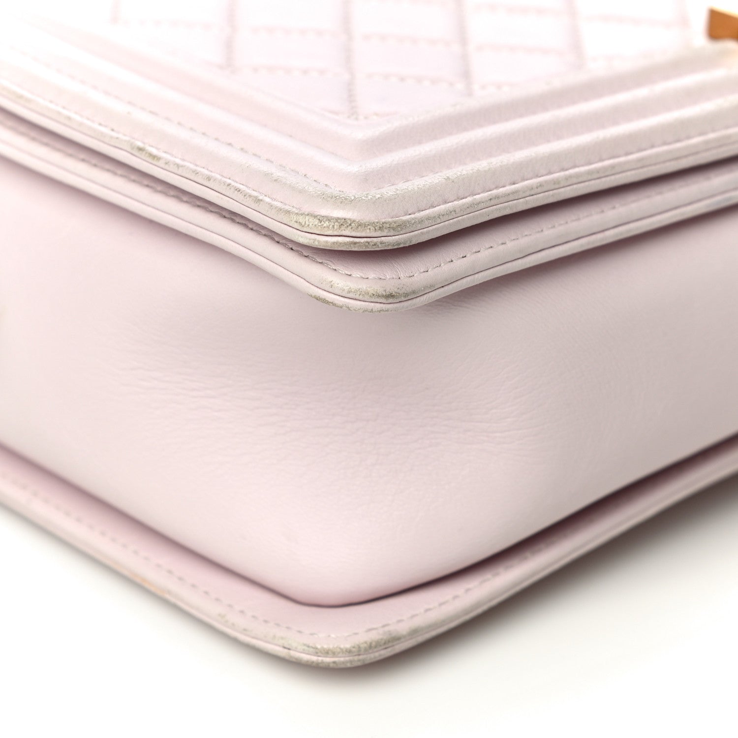 Chanel Lambskin Quilted New Medium Boy Flap Light Pink 8 of 16