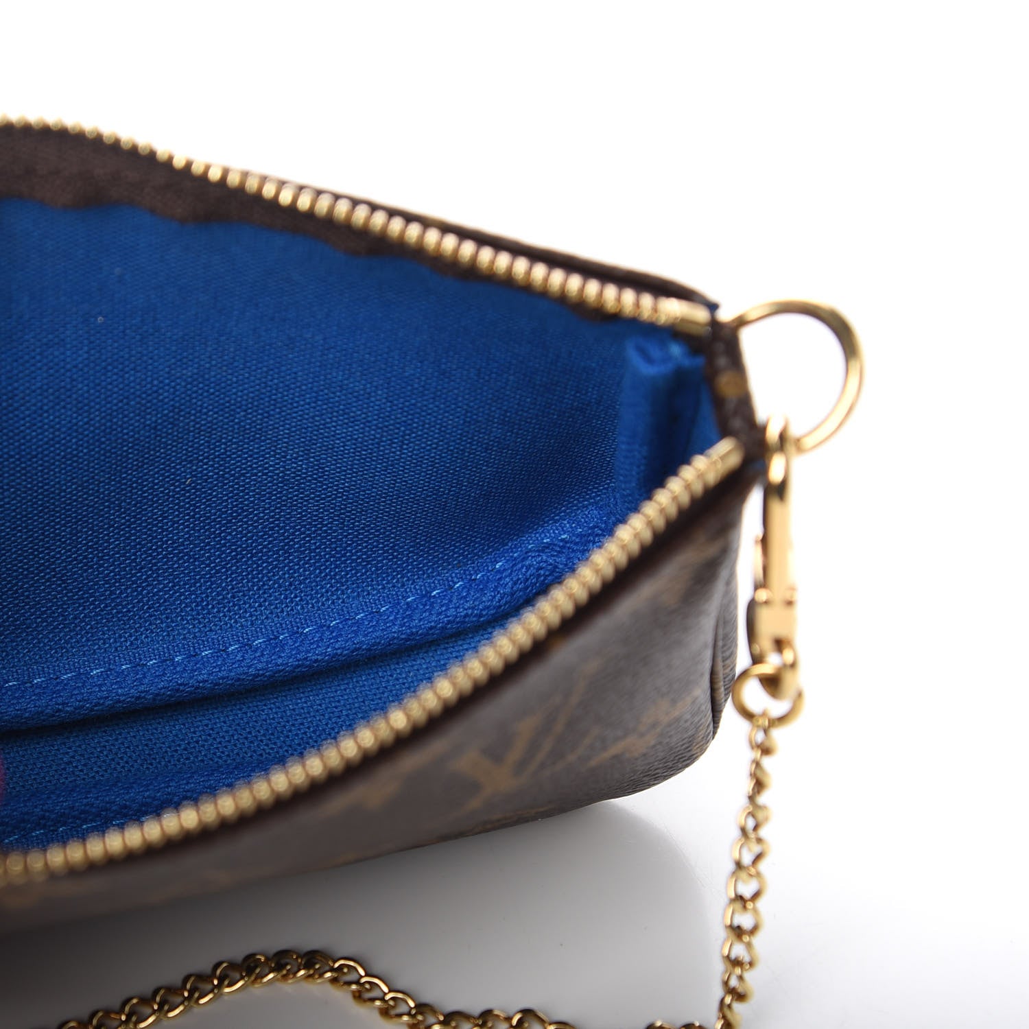 Louis Vuitton Monogram 2019 Christmas Animation Mini Venice Pochette Accessories Blue 4 of 8