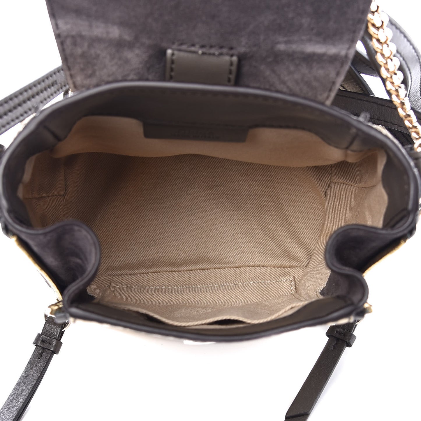 Calfskin Watersnake Embossed Mini Faye Backpack Cloudy Yellow