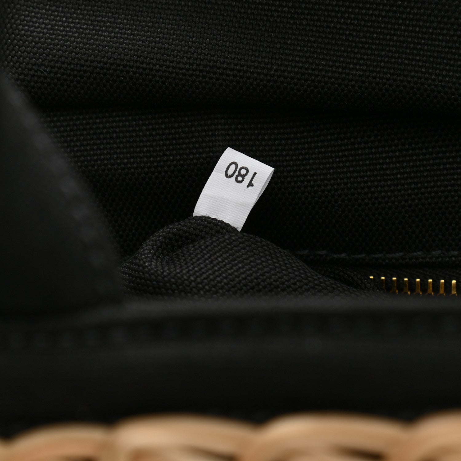 Prada Wicker Canvas Tote Naturale Black 6 of 9