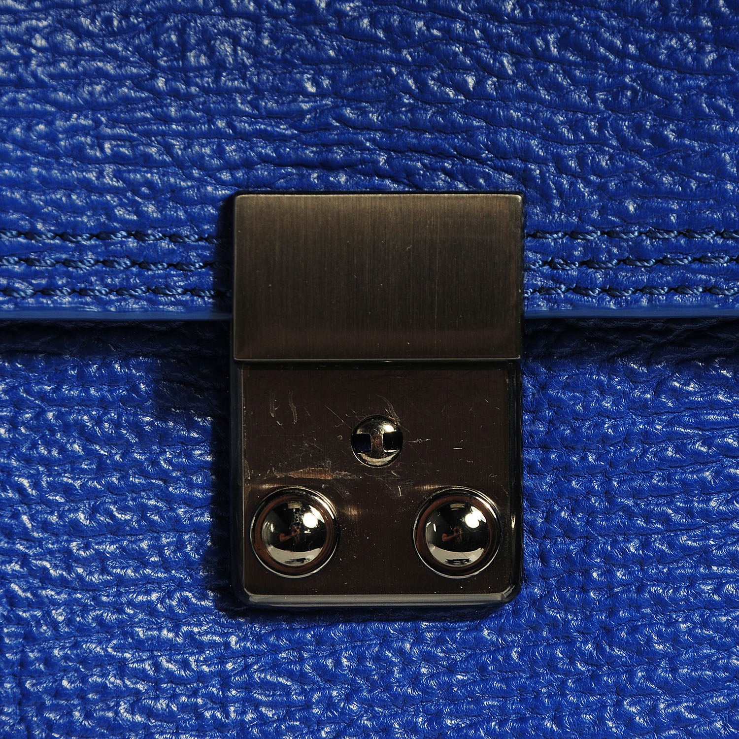 3.1 Phillip Lim 3.1 Medium Pashli Satchel Cobalt Blue 8 of 14