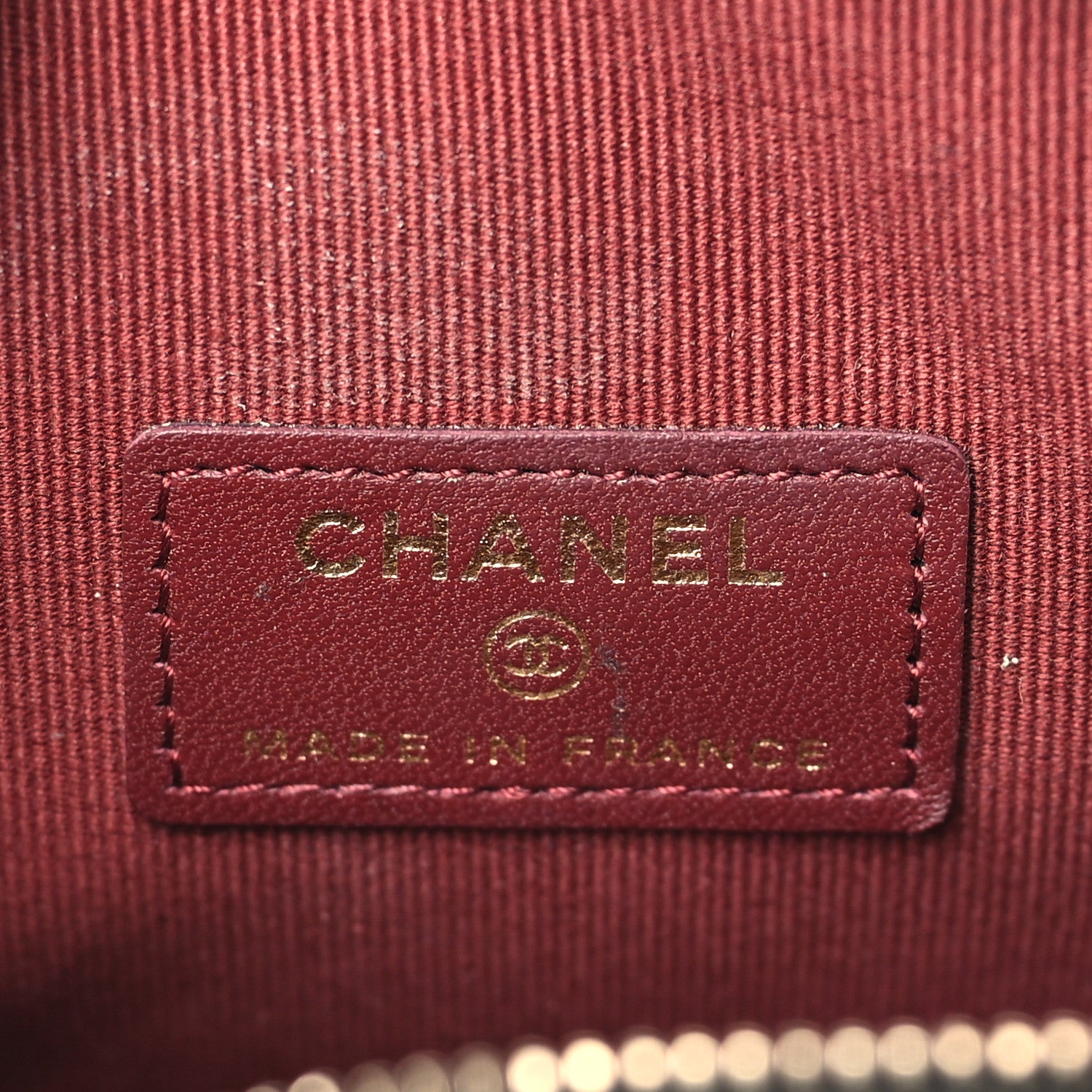 Chanel Lambskin Quilted CC In Love Heart Clutch With Chain Black 6 of 9