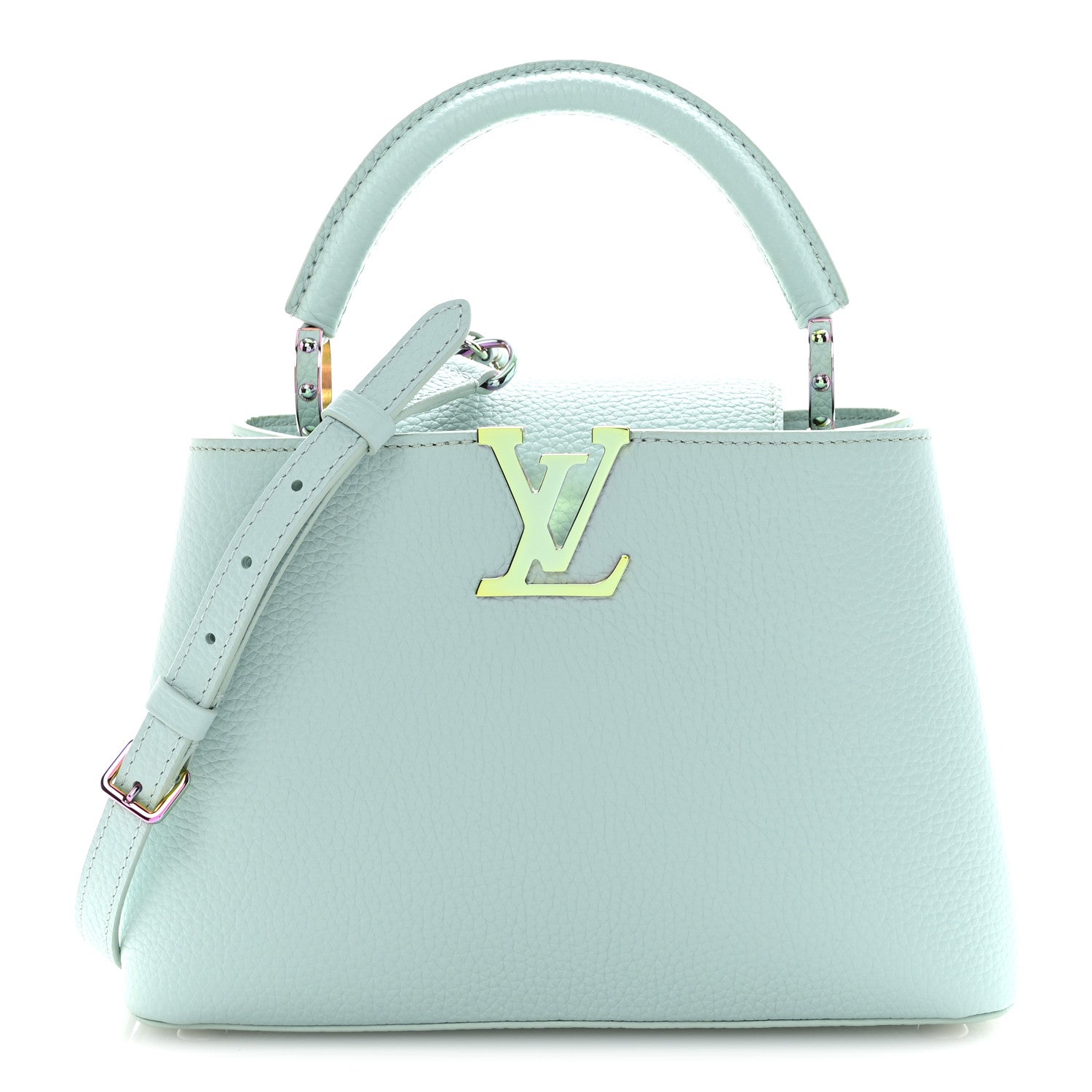 Louis Vuitton Taurillon Capucines BB Iridescent Topaz 1 of 10