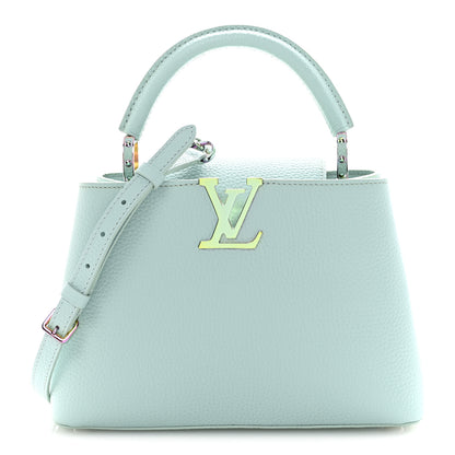 Louis Vuitton Taurillon Capucines BB Iridescent Topaz 1 of 10