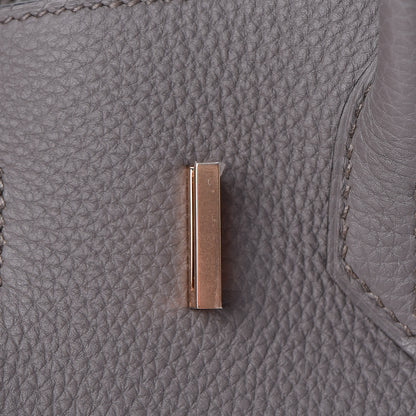 Hermes Togo Birkin 30 Etain 29 of 33