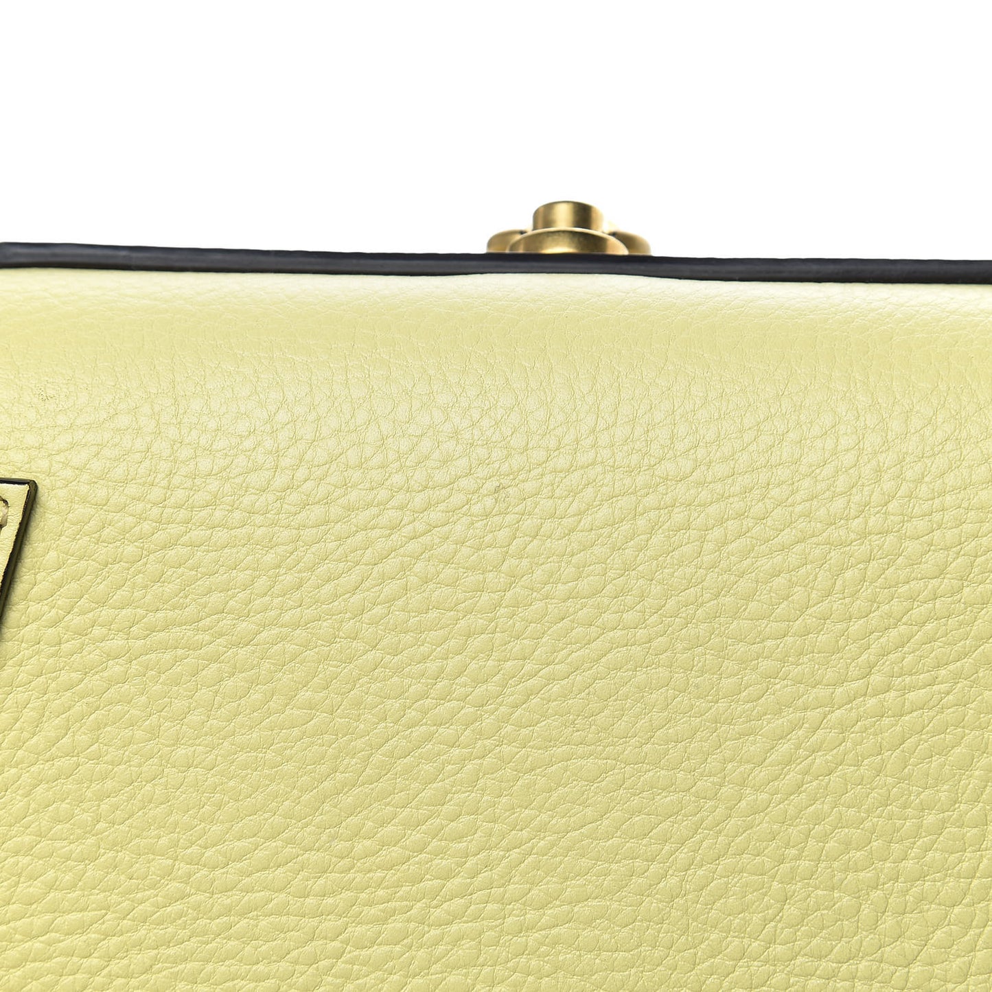 Calfskin Suede Small Nile Bracelet Bag Lemonade