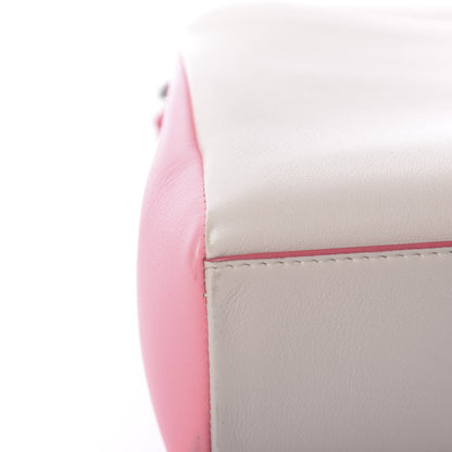 Christian Dior Calfskin Bi-Color Small Diorling Rose Candy 13 of 15