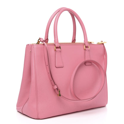 Prada Saffiano Medium Galleria Double Zip Tote Geranio 3 of 13