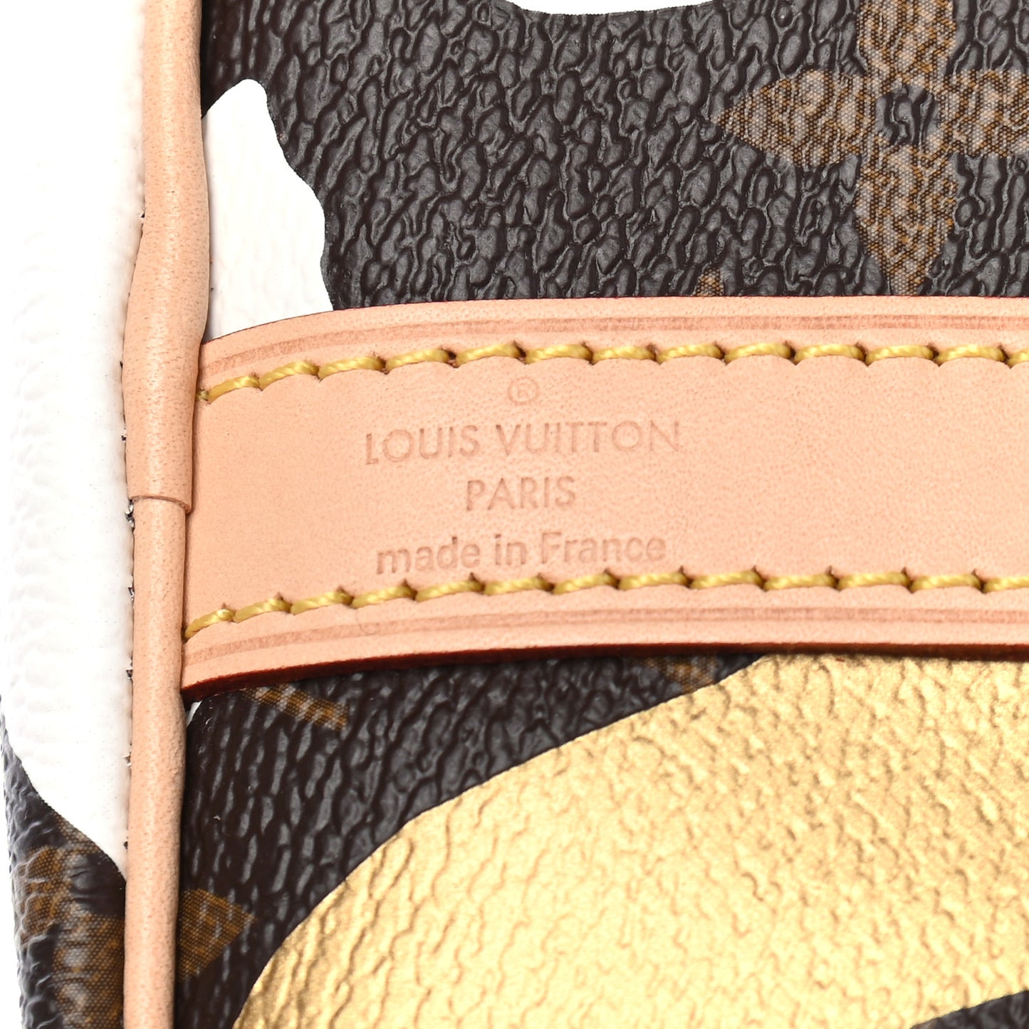 X LOL Monogram Speedy BB Gold Silver