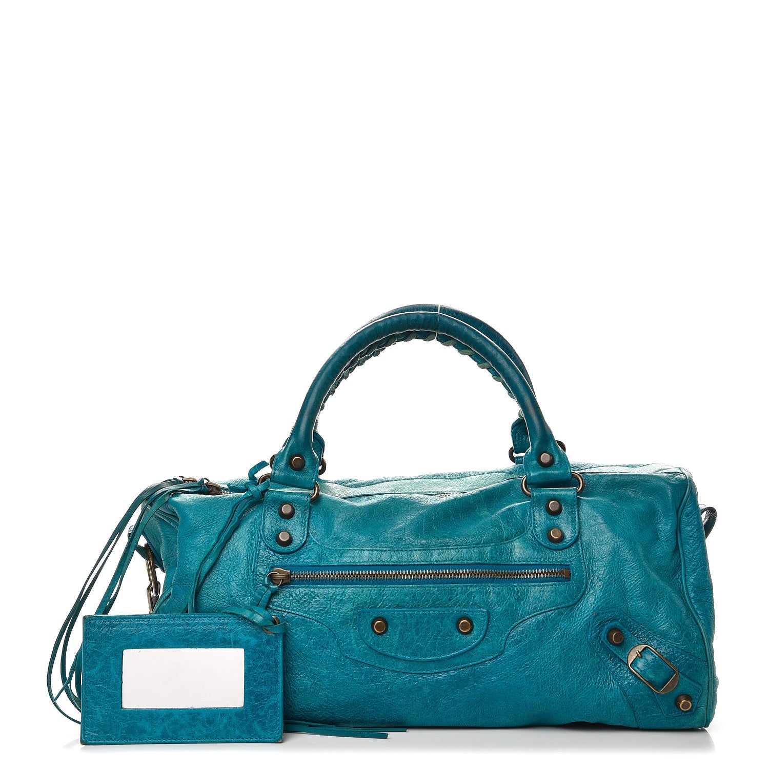 Balenciaga Chevre Classic Hardware Twiggy Aquamarine 1 of 17