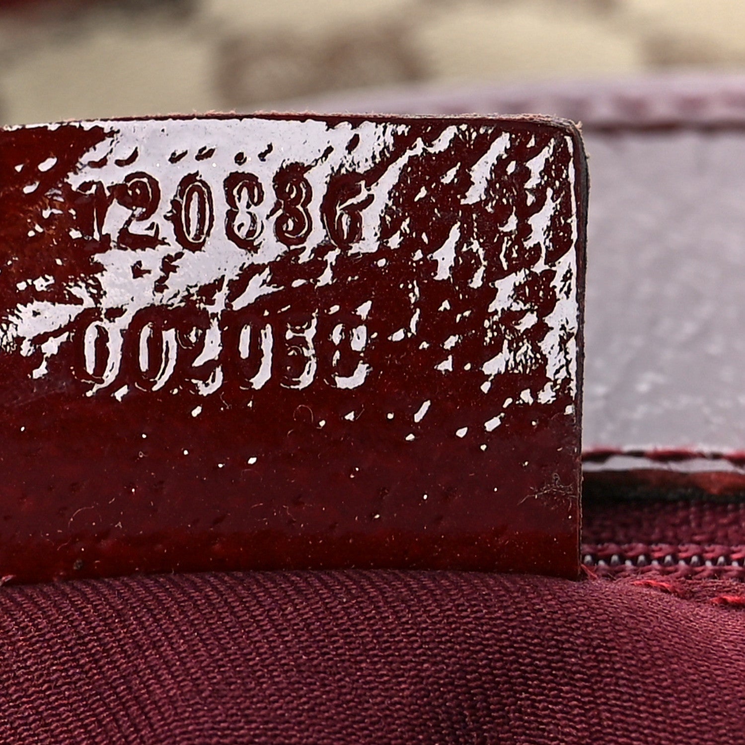 Gucci Monogram Large Eclipse Tote Red 7 of 12