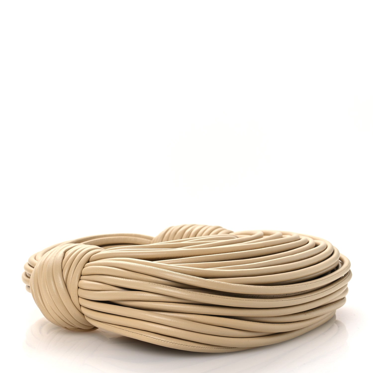 Bottega Veneta Nappa Mini Tubular Double Knot Porridge 4 of 10