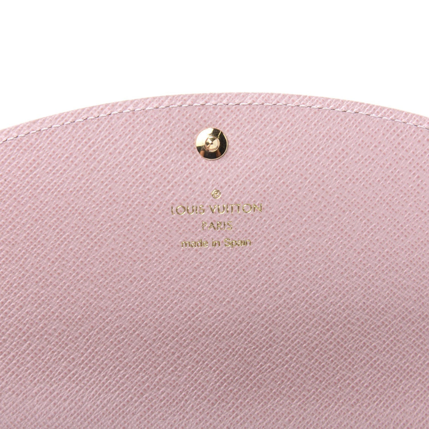 Louis Vuitton Damier Ebene Caissa Wallet Rose Ballerine 6 of 7