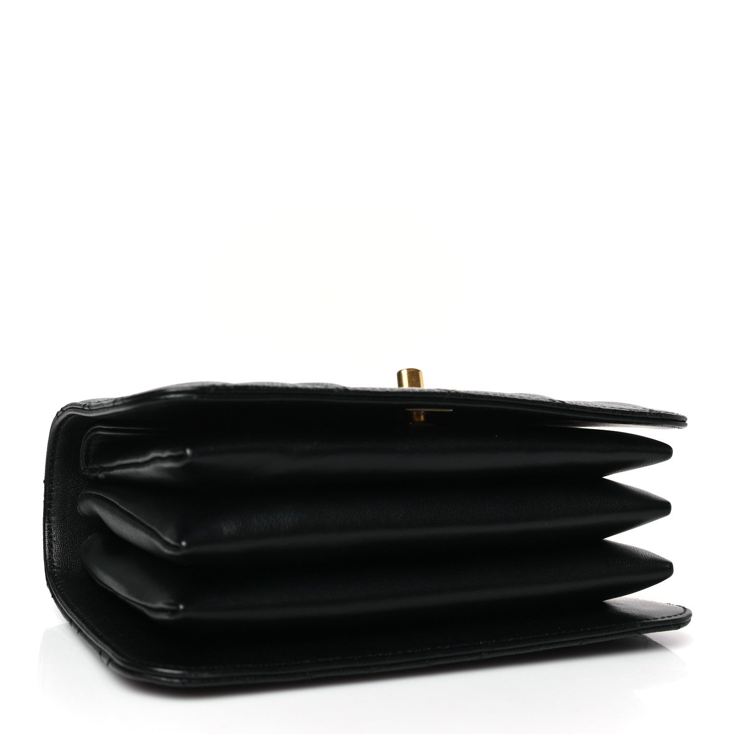 Chanel Caviar Quilted Mini Top Handle Flap Black 4 of 9