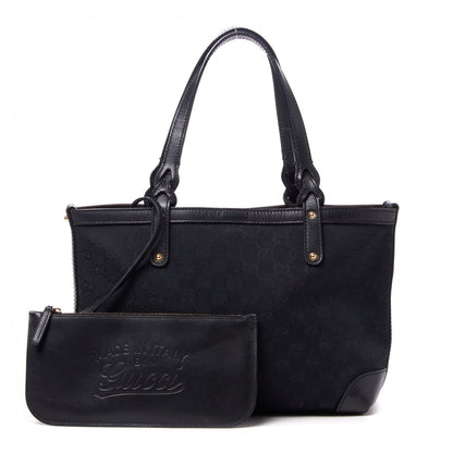 Gucci Monogram Small Craft Tote Black 2 of 9