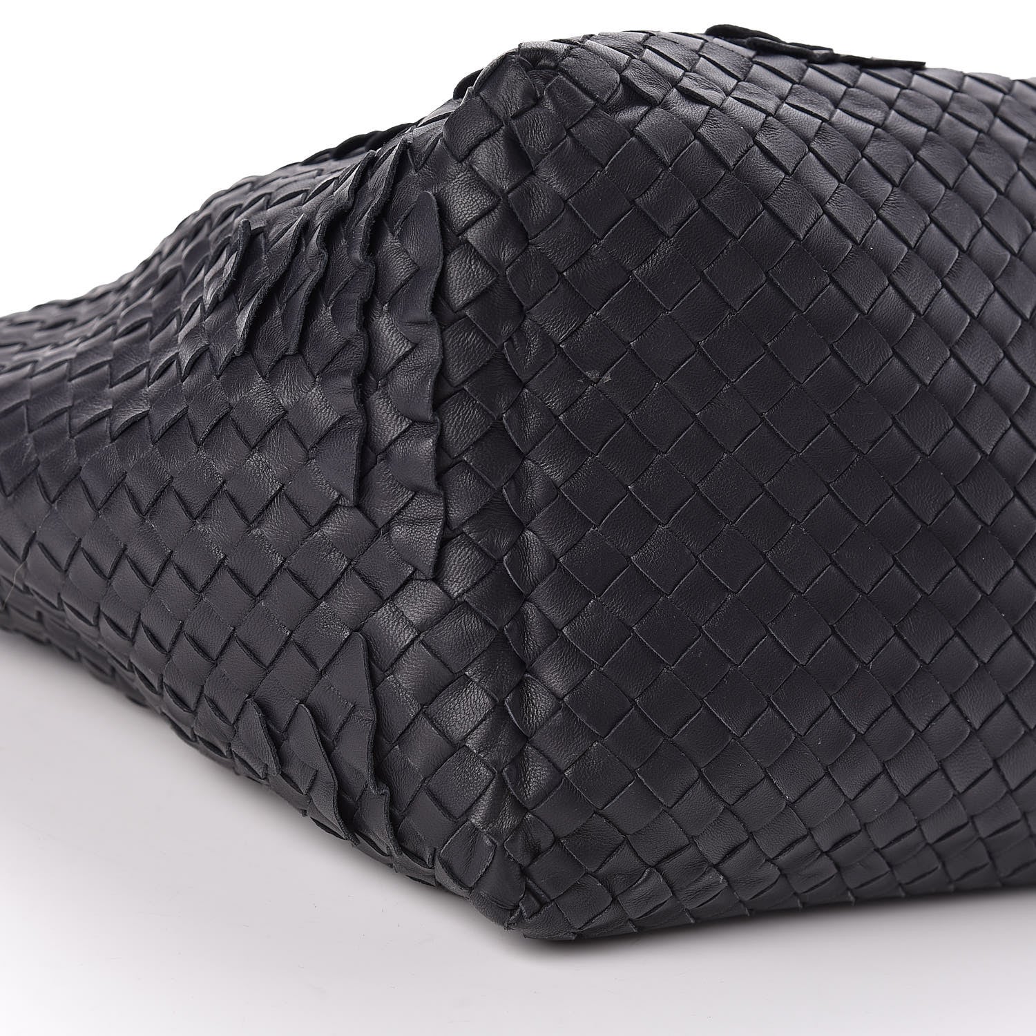 Bottega Veneta Nappa Intrecciato Ruffle Tote Ink 12 of 14