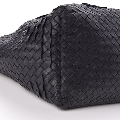 Bottega Veneta Nappa Intrecciato Ruffle Tote Ink 12 of 14
