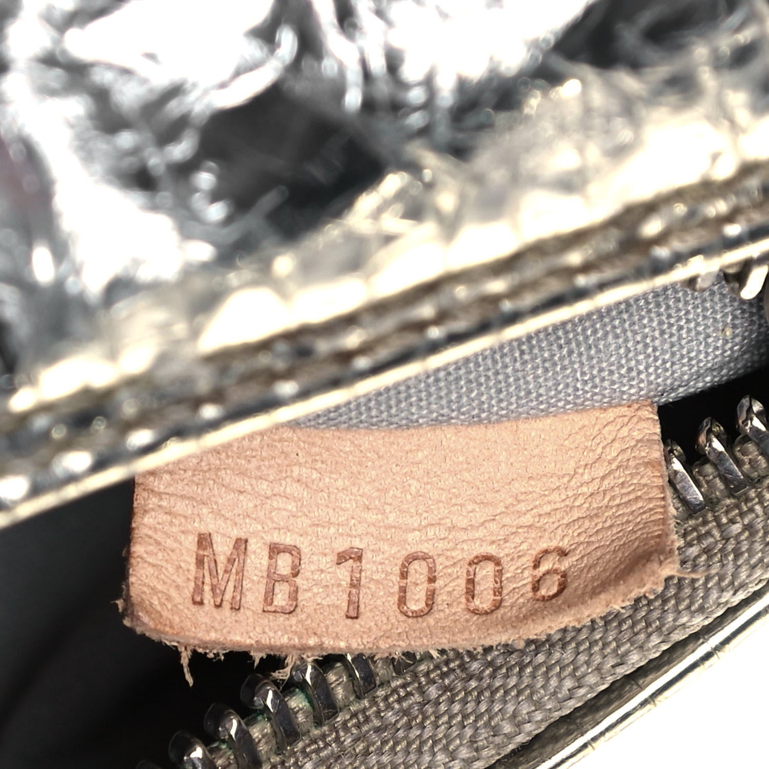 Louis Vuitton Monogram Miroir Papillon Silver 7 of 16