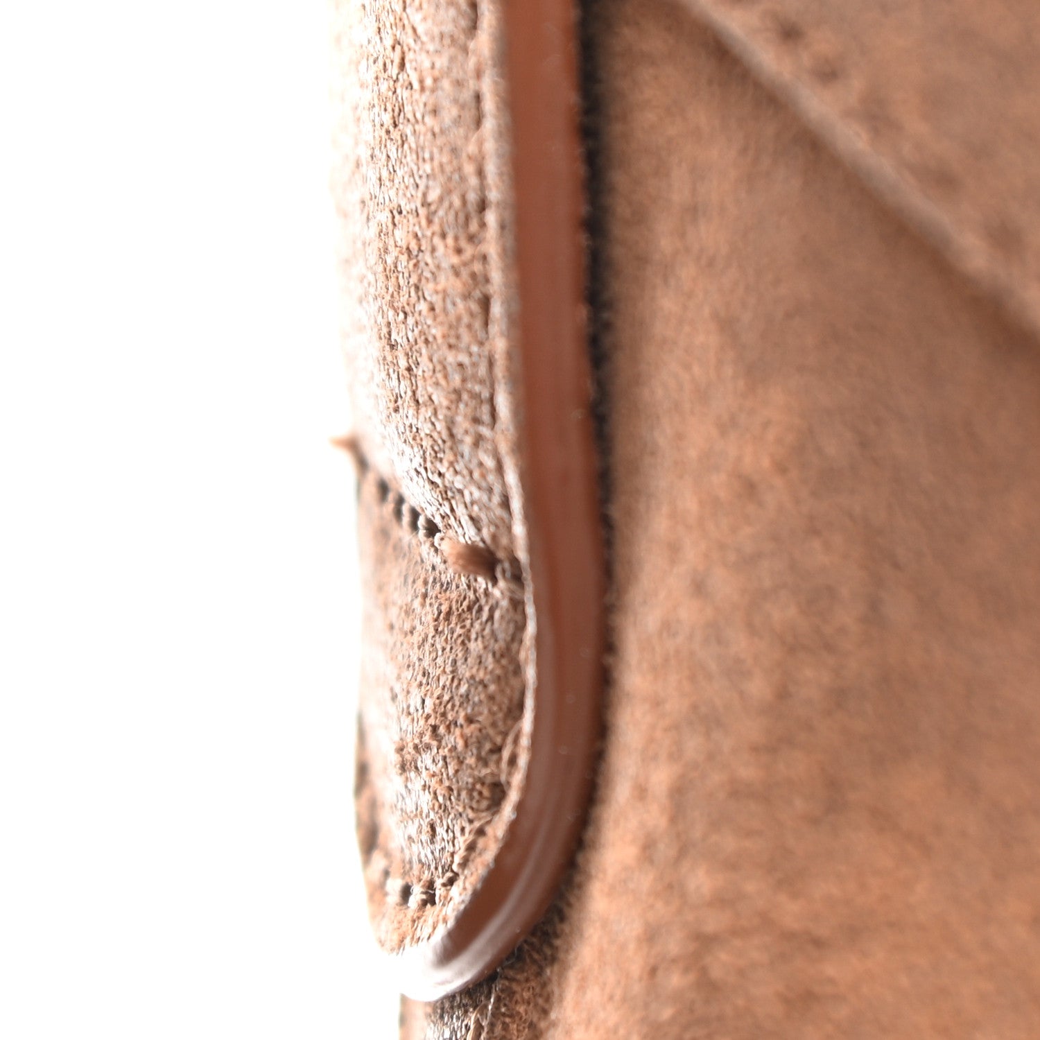 Saint Laurent Suede Eastwood Western Boots 37.5 Vintage Brown 9 of 10