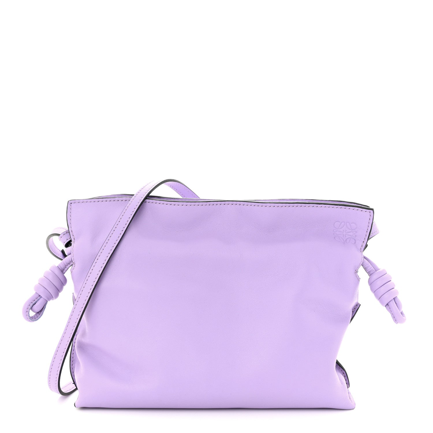 Loewe Calfskin Mini Flamenco Knot Bag Light Mauve 1 of 9