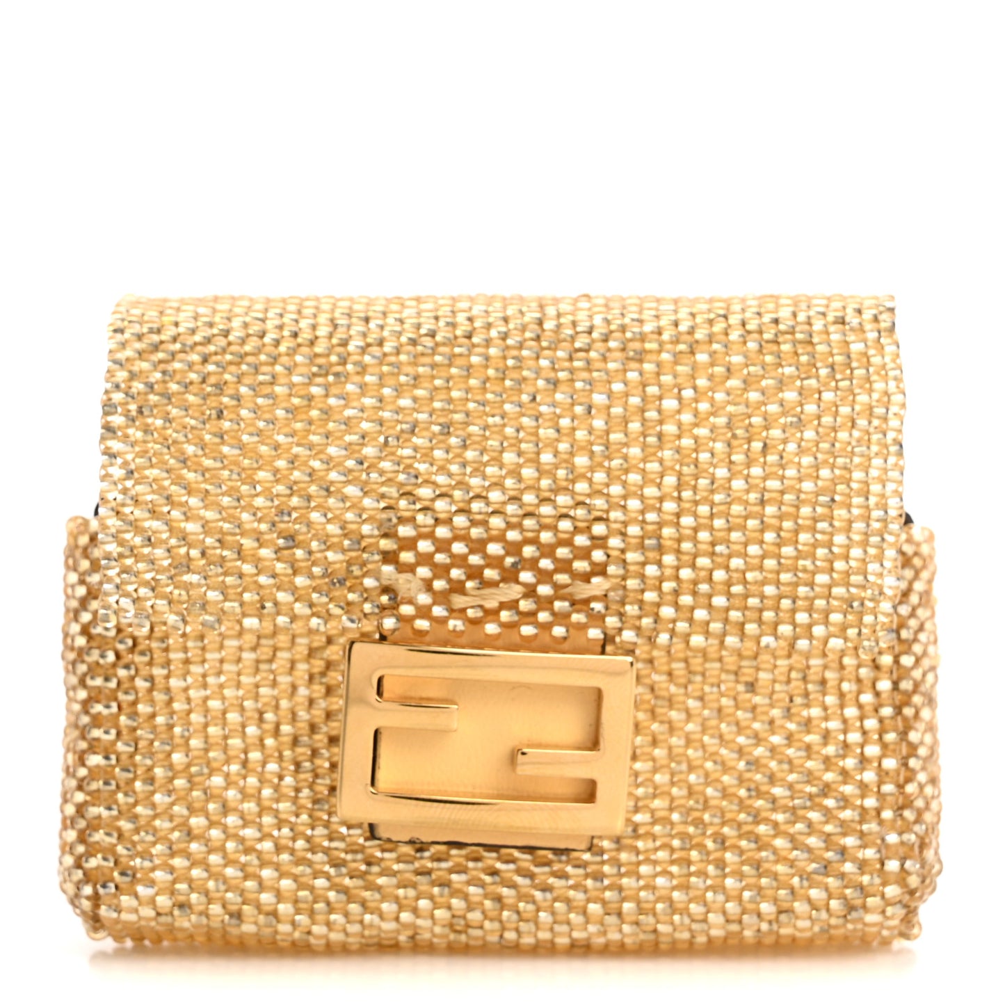 Glass Vitello King Beaded Mini Pico Baguette Charm Semolino