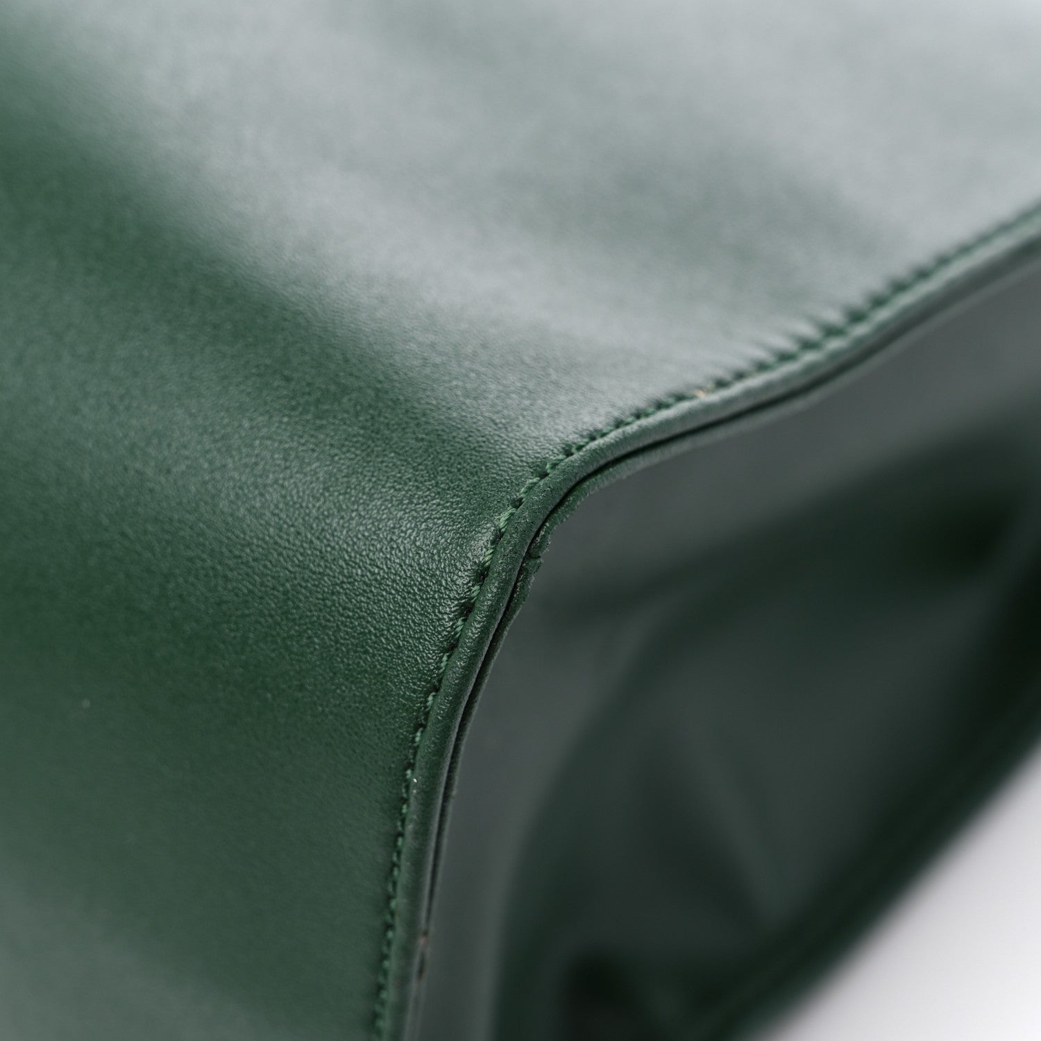 Telfar Vegan Leather Medium Shopping Bag Dark Olive 9 of 14