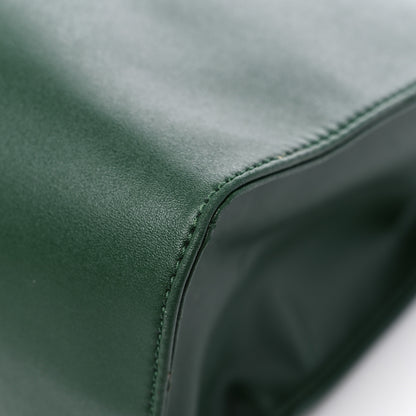 Telfar Vegan Leather Medium Shopping Bag Dark Olive 9 of 14