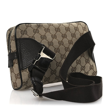 Gucci Monogram Belt Bag Dark Brown 3 of 15