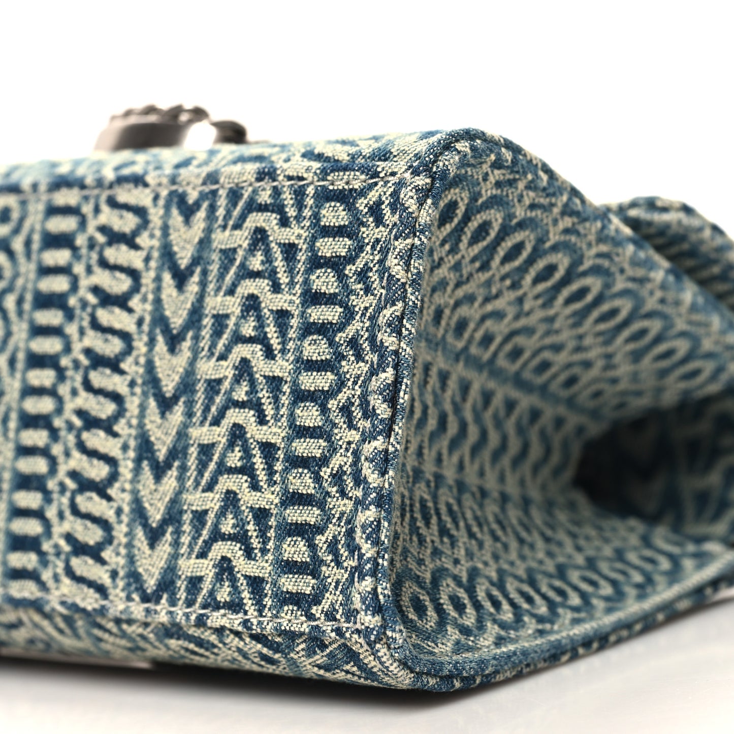 Denim St. Marc Mini Top Handle Bag Blue