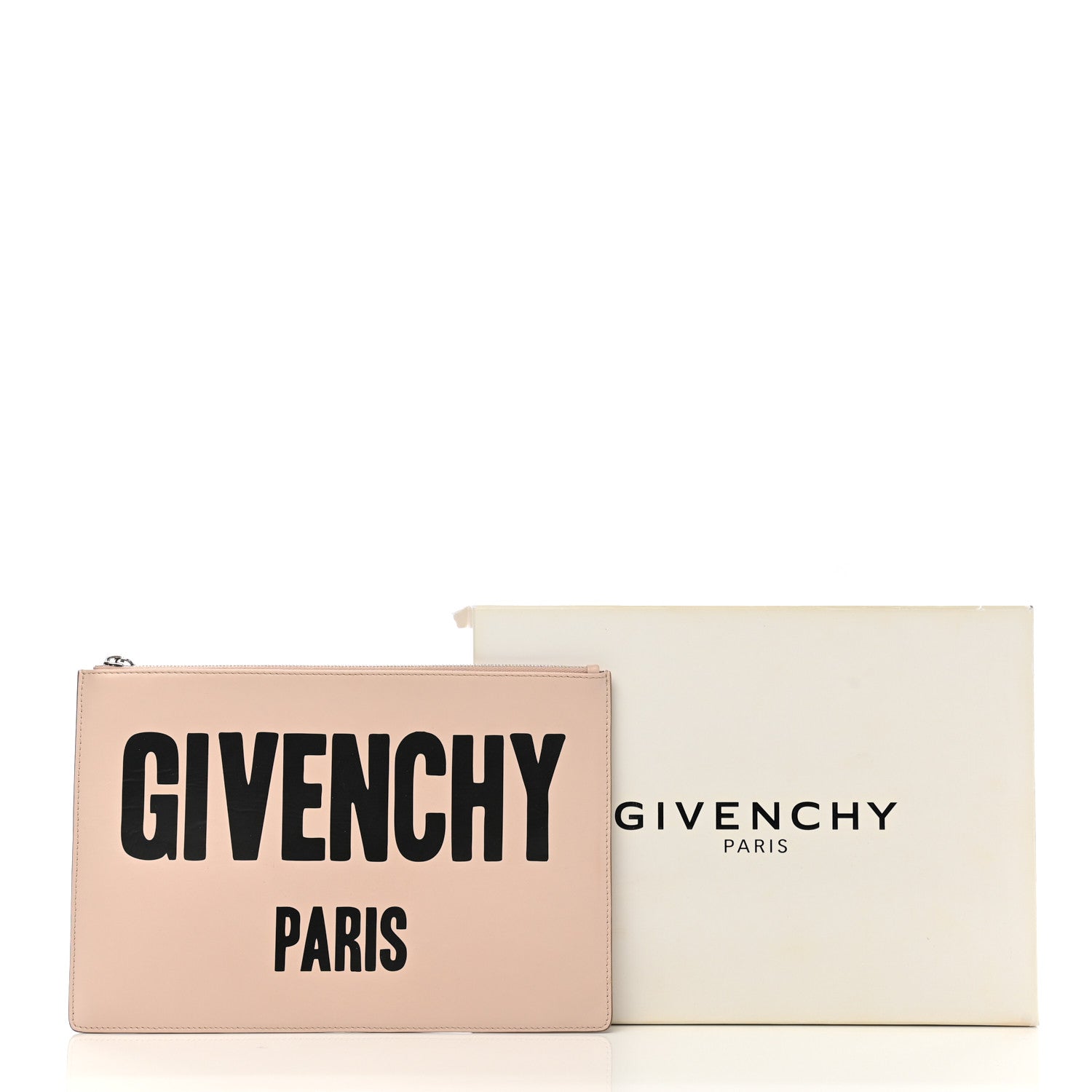 Givenchy Calfskin Logo Zip Pouch Pale Pink 8 of 8