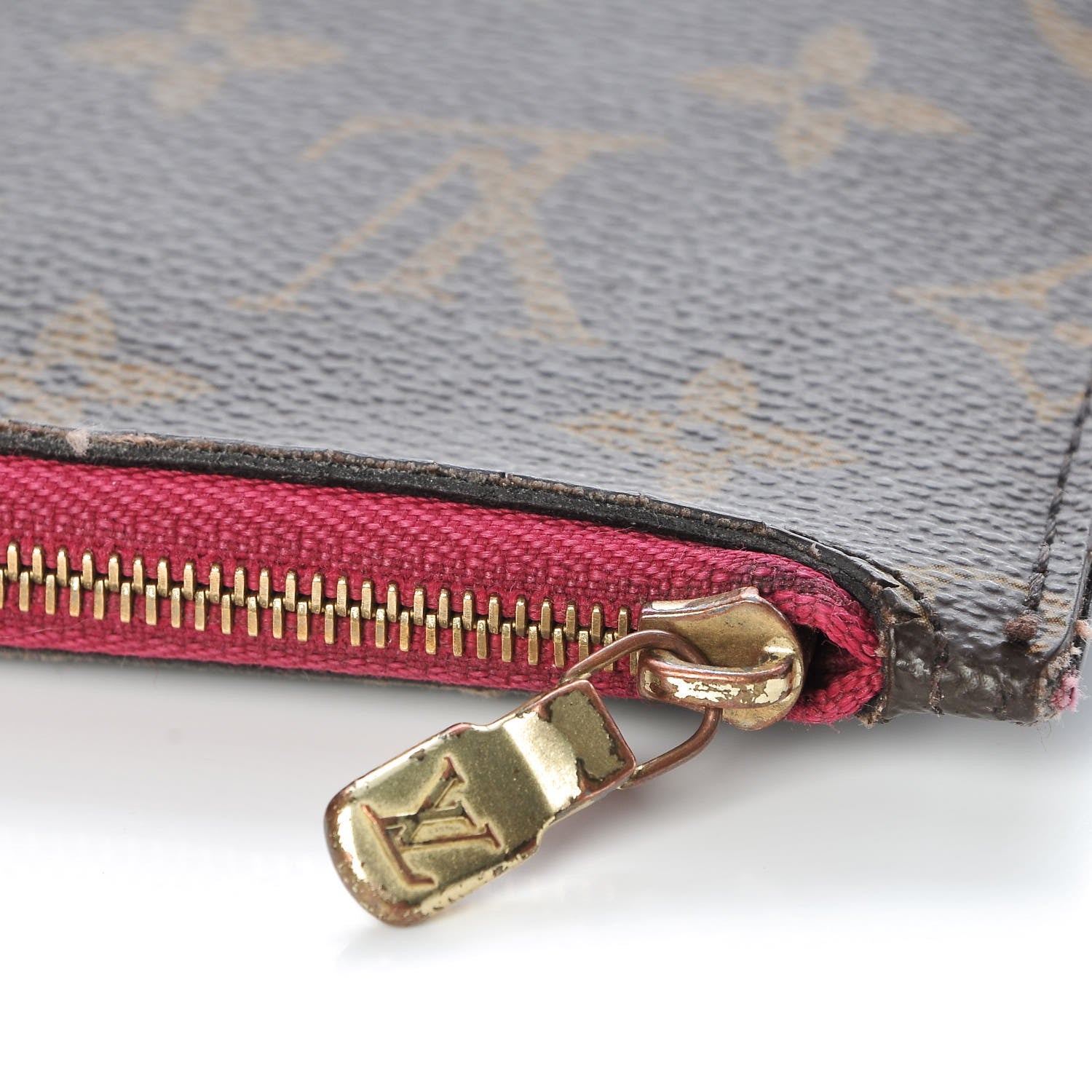 Louis Vuitton Monogram Neverfull MM GM Pochette Pivoine 14 of 14