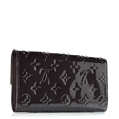 Louis Vuitton Vernis Sarah Wallet Amarante 3 of 8