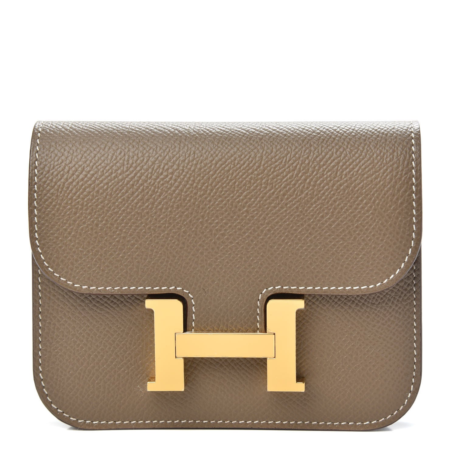 Hermes Epsom Constance Slim Wallet Etoupe 1 of 9