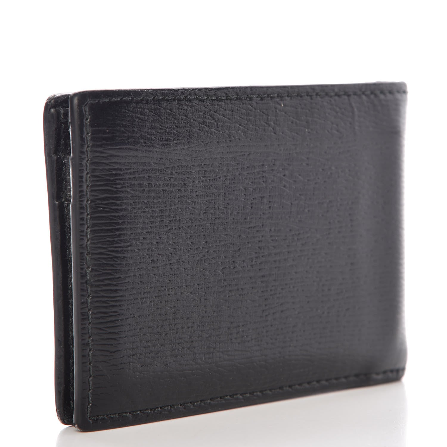 Gucci Calfskin Tiger Bi-Fold Wallet Black 3 of 8