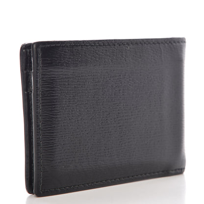 Gucci Calfskin Tiger Bi-Fold Wallet Black 3 of 8