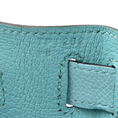 Hermes Epsom Kelly Sellier 28 Bleu Atoll 7 of 12