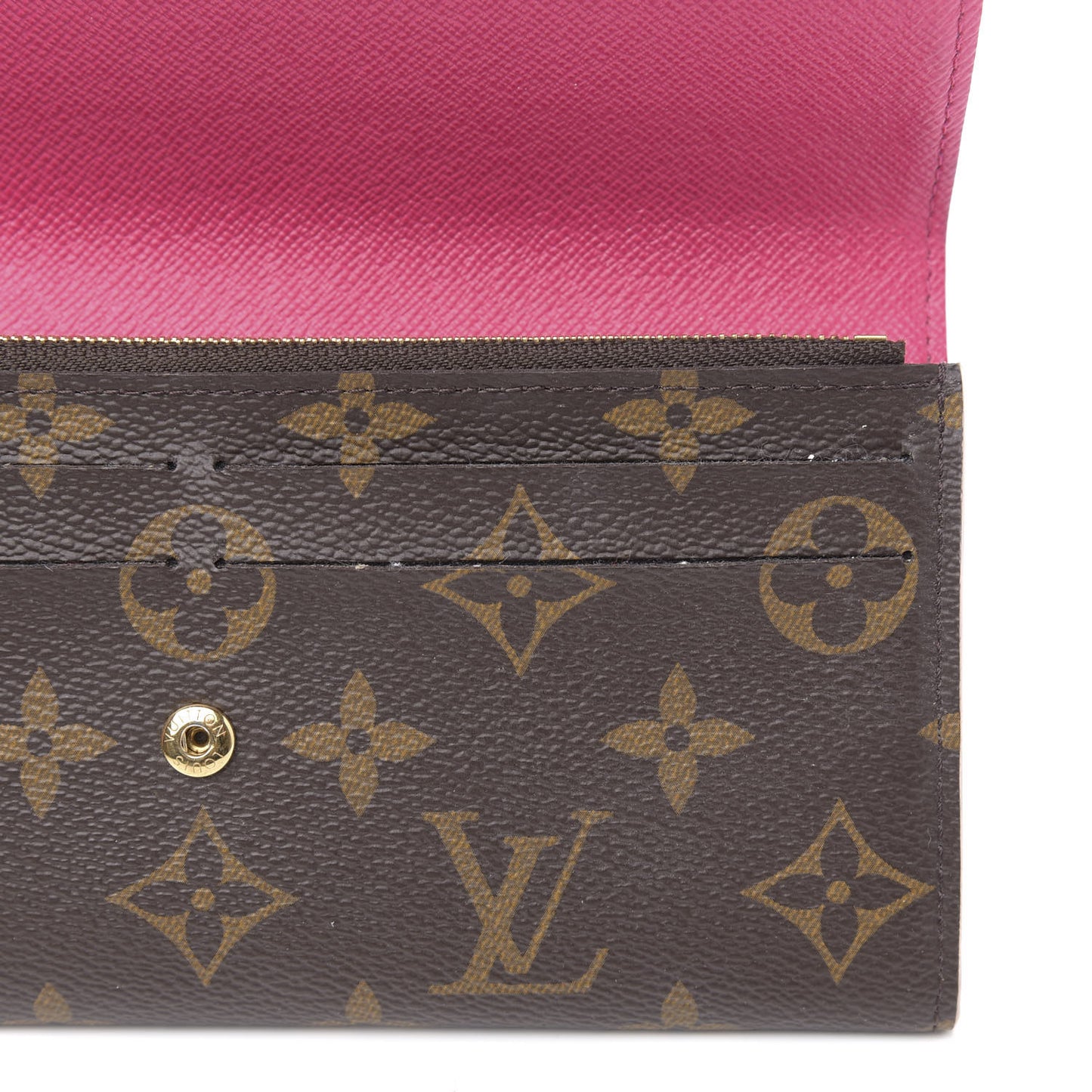 Monogram Bloom Flower Emilie Wallet