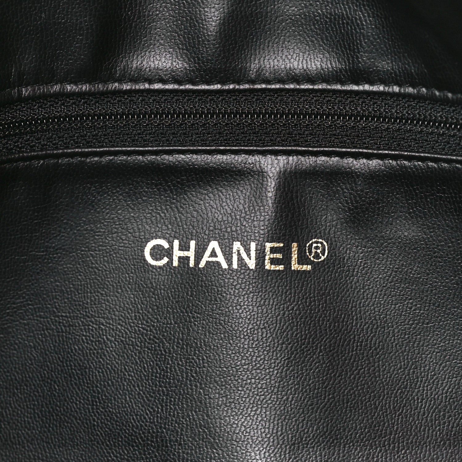 Chanel Caviar CC Shopper Tote Black 6 of 12