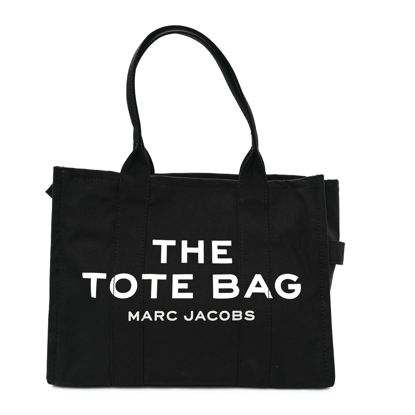 Cotton Canvas Large The Tote Bag Black