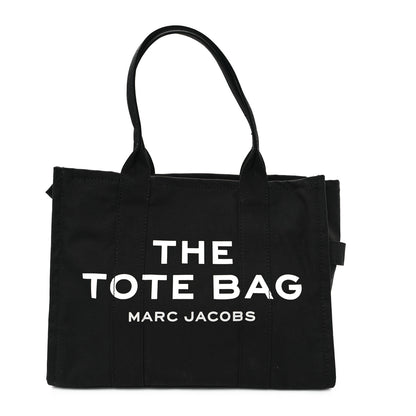 Marc Jacobs Cotton Canvas Large The Tote Bag Black 1 of 12