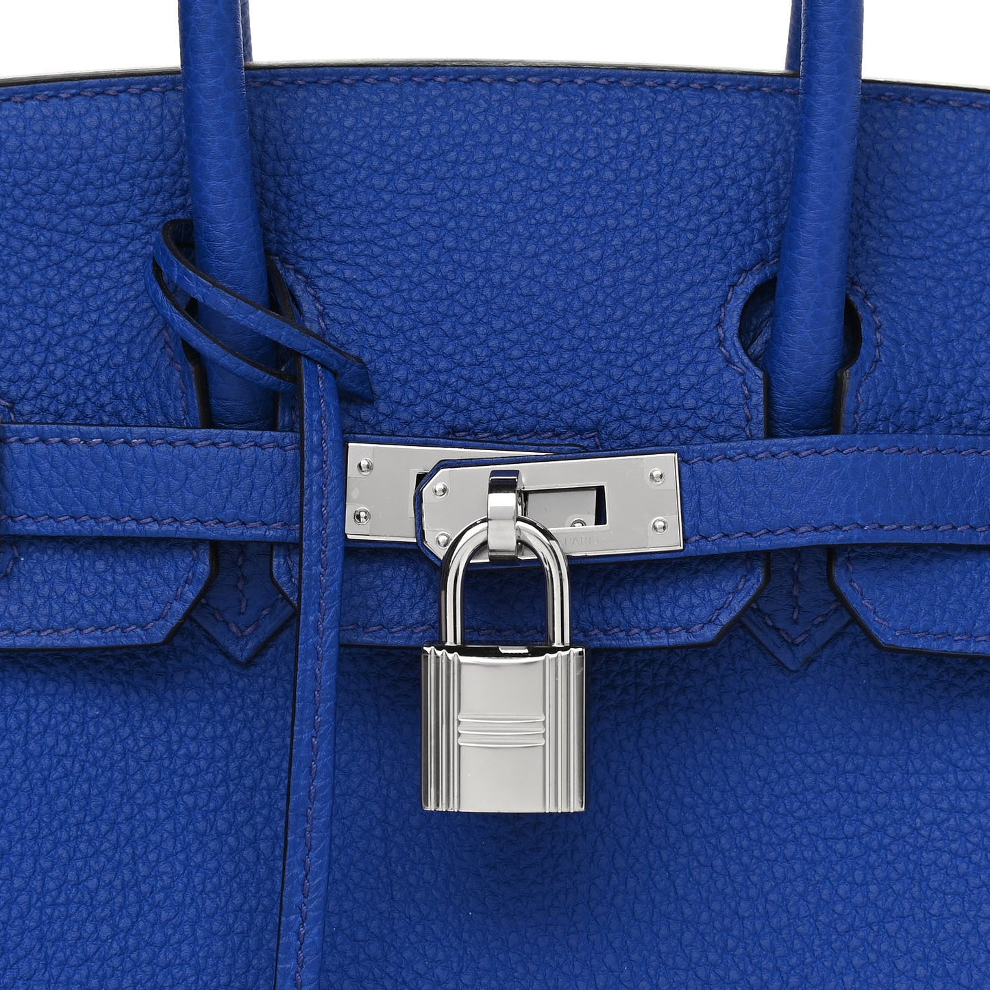 Togo Verso Birkin 25 Bleu Royal Capucine