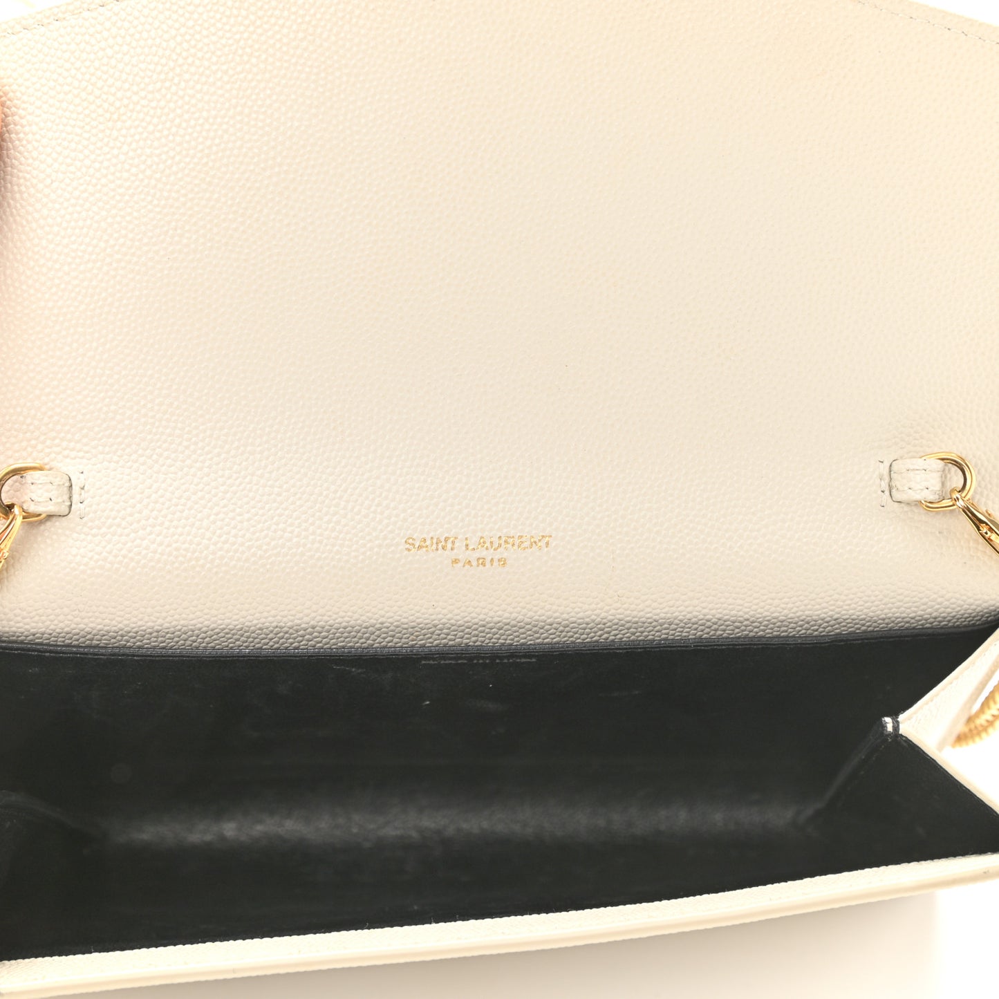 Grain De Poudre Monogram Uptown Chain Wallet Crema Soft