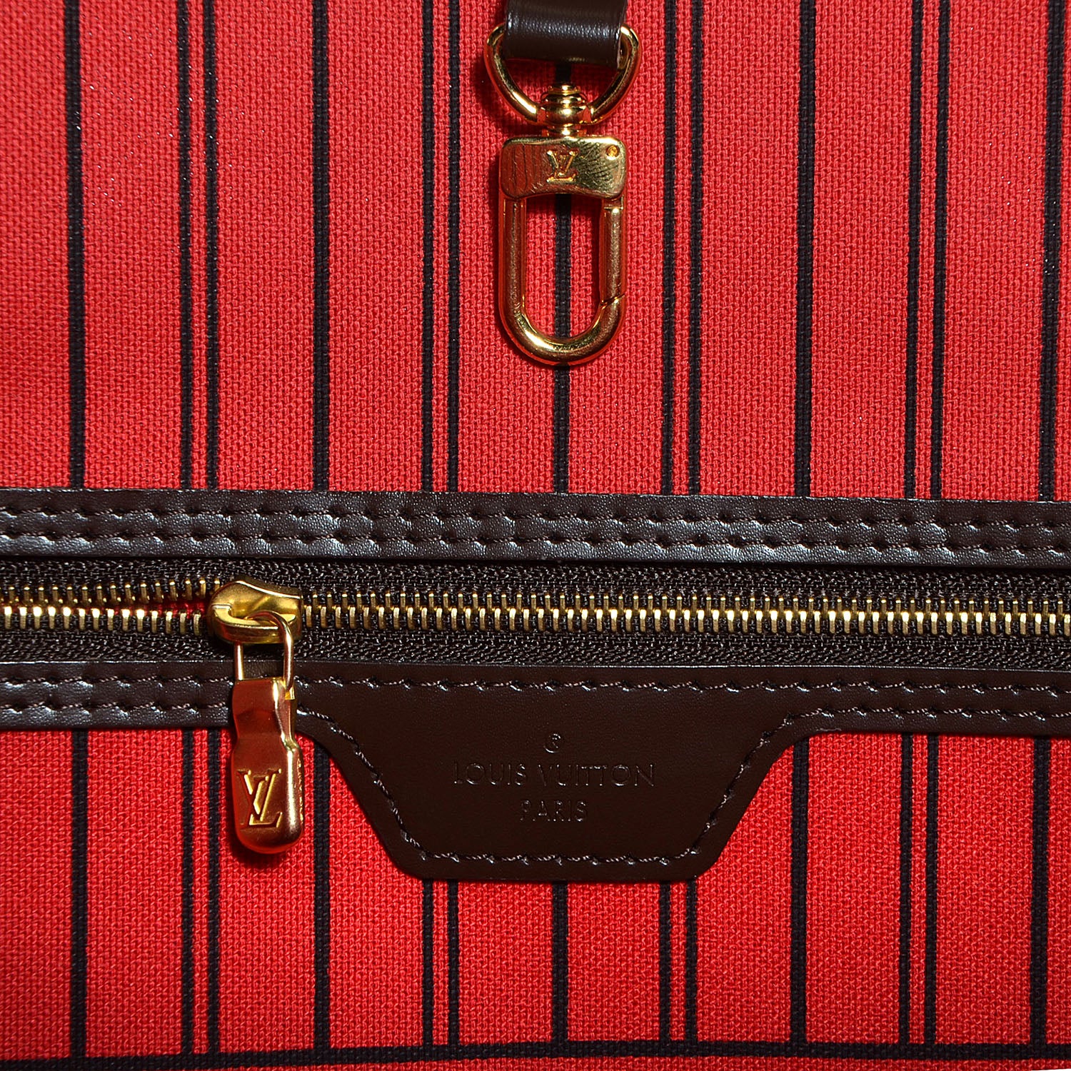 Louis Vuitton Damier Ebene Neo Neverfull GM 7 of 9