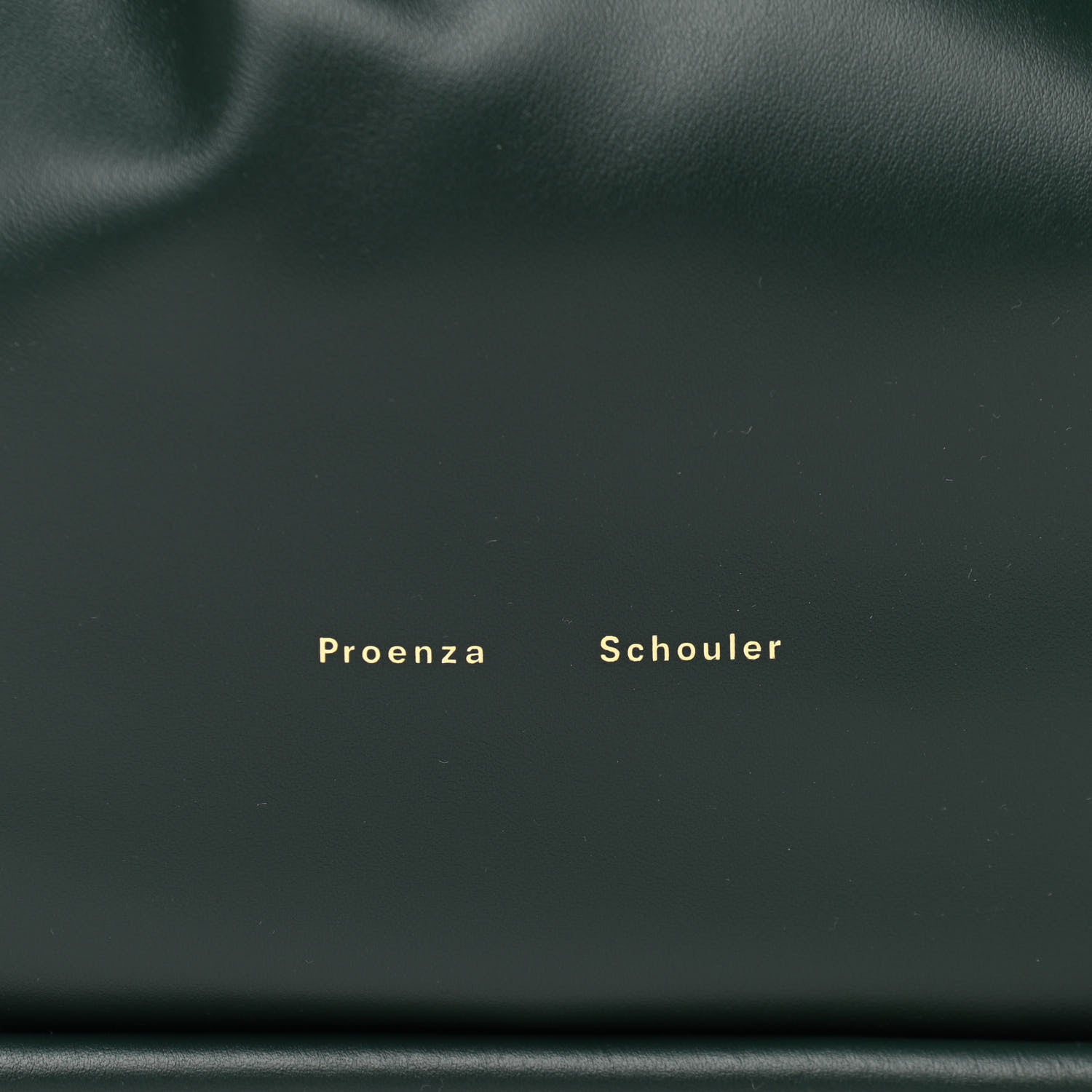 Proenza Schouler Calfskin XL Ruched Tote Petrol Green 10 of 12