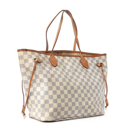 Louis Vuitton Damier Azur Neverfull MM 3 of 10