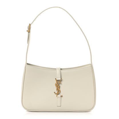 Saint Laurent Smooth Calfskin Le 5 A 7 Hobo Crema Soft 1 of 10