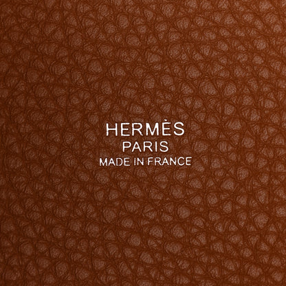 Hermes Taurillon Clemence Picotin Lock 18 PM Gold 6 of 11
