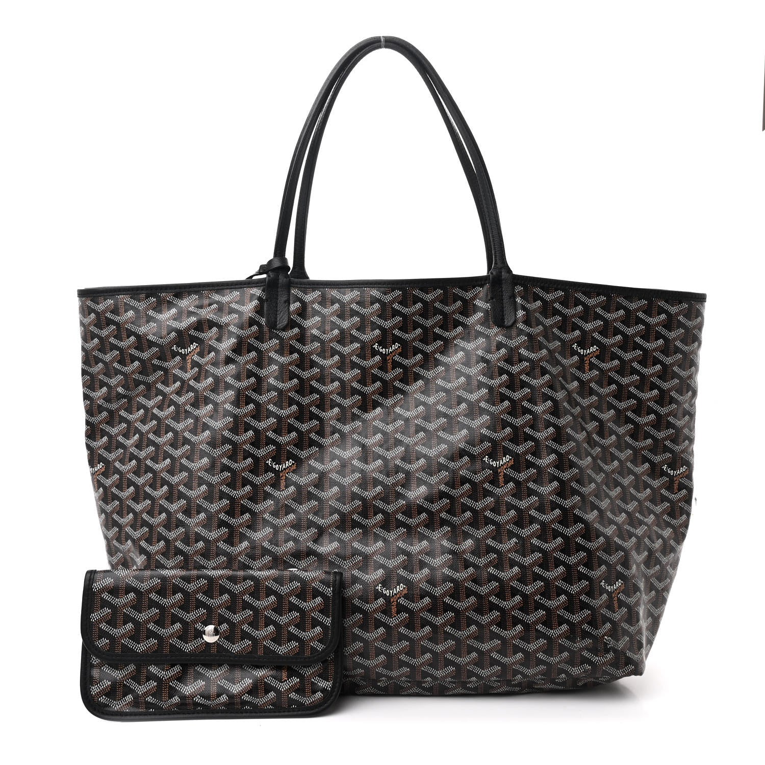 Goyard Goyardine Saint Louis GM Black 3 of 16