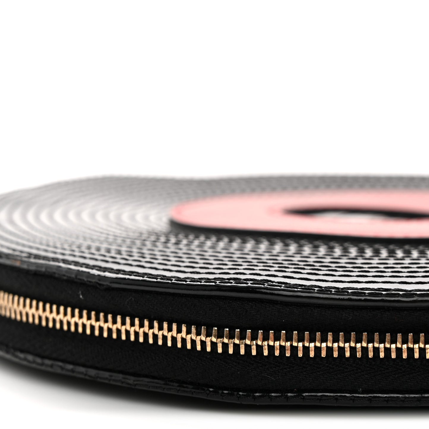Patent Vinyl Record Clutch Black